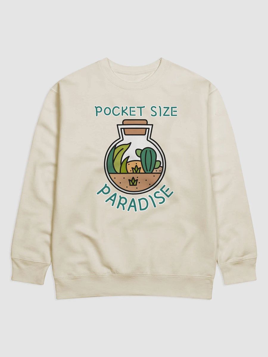 Pocket Size Paradise Home Mini Plant Terrarium Sweatshirt product image (1)