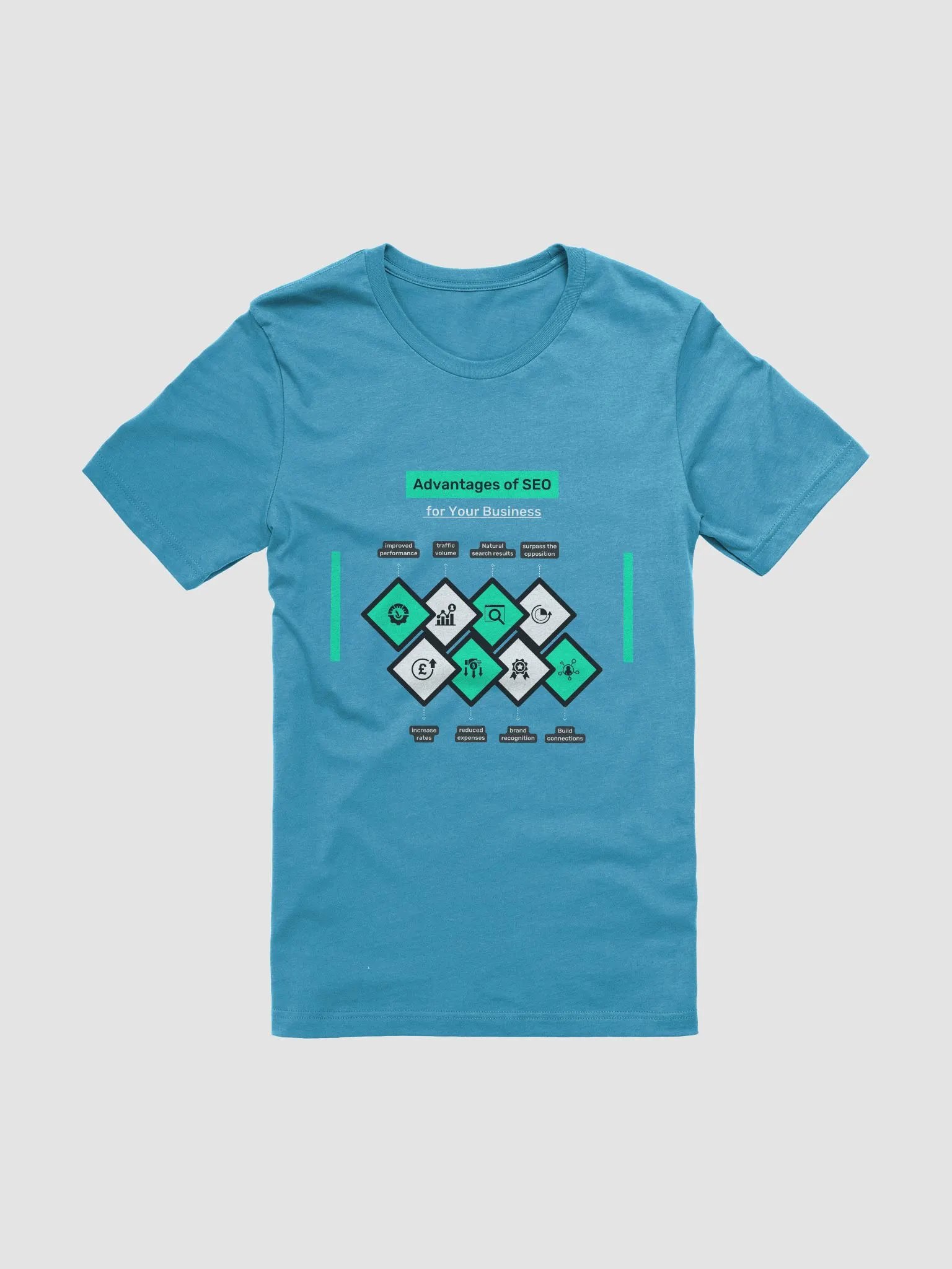 SEO Advantage Infographic Tee product image (5)