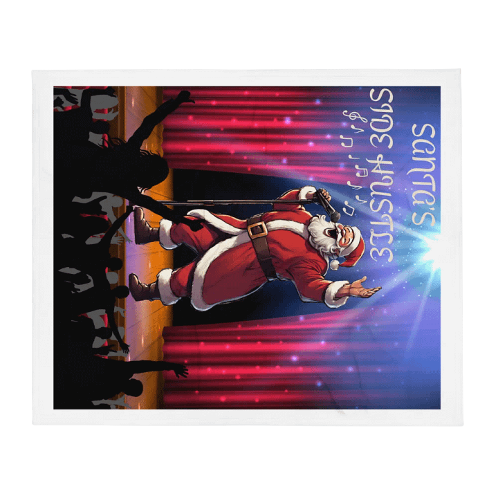Side Hustle Santa Blanket product image (2)