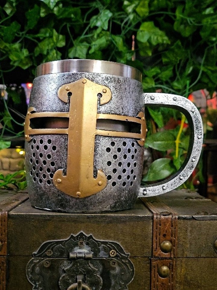 The Armored Kingdom King's Guard Knight Helmet Mug product image (1)