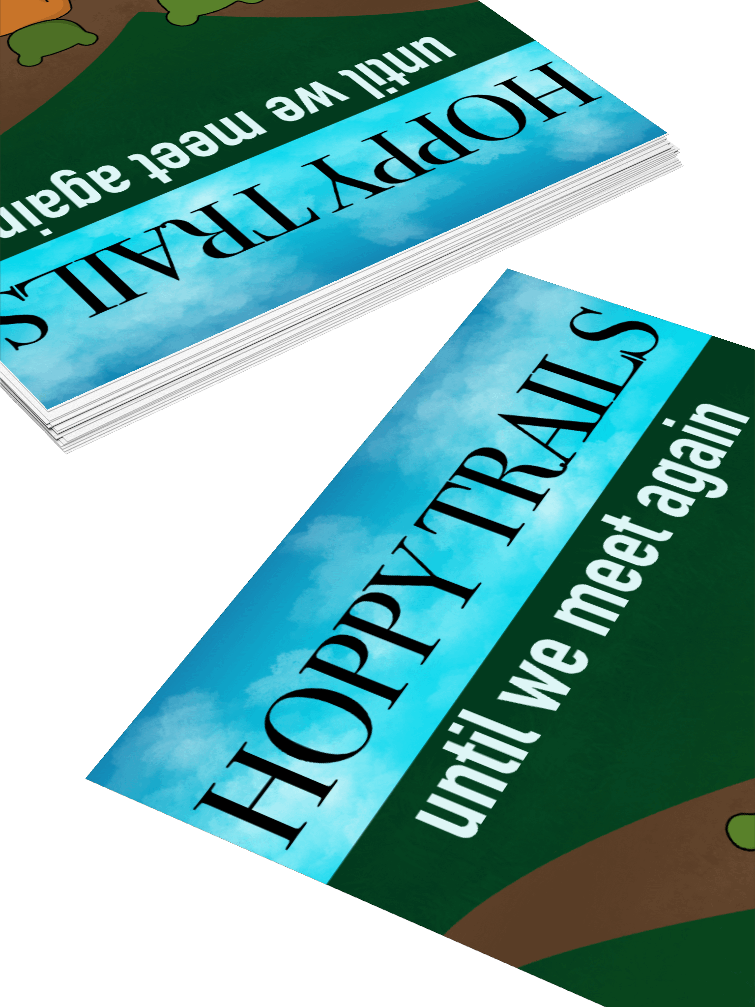 Hoppy Trails Sticker product image (11)