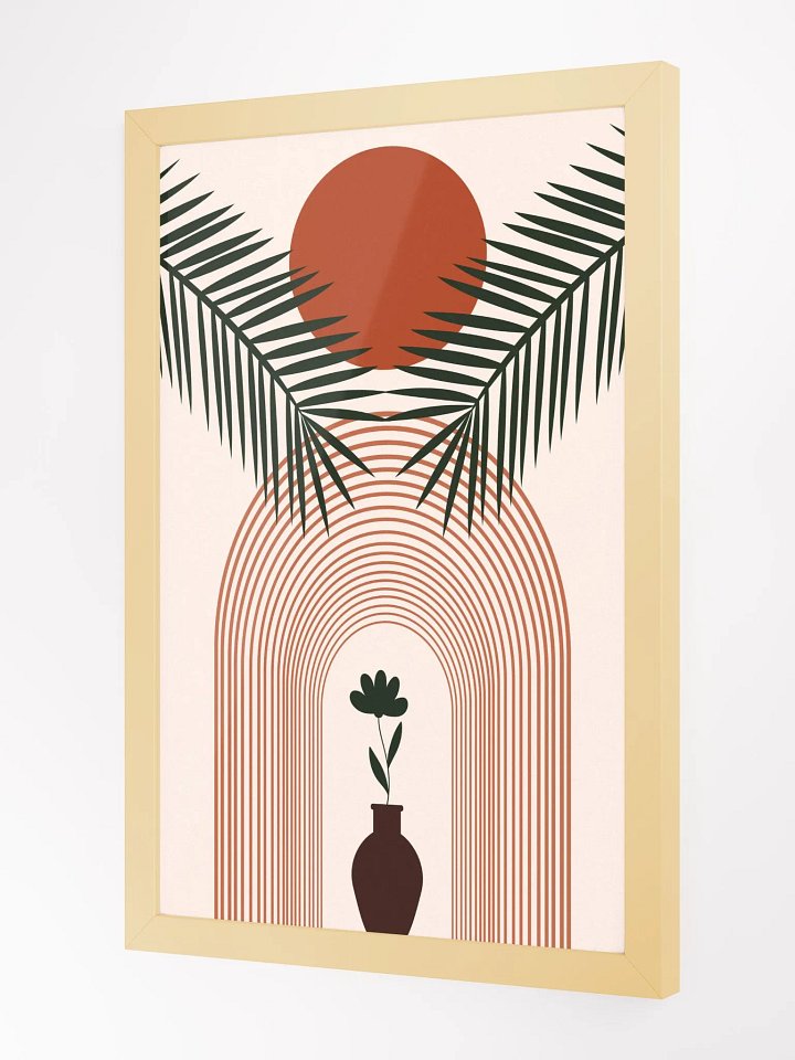 Radiant Oasis Framed Matte Poster product image (11)
