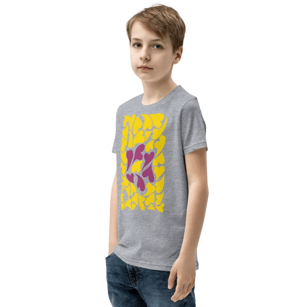 Nestled PRIDE Intersex T-shirt (Youth) product image (33)