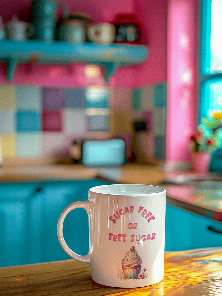 Sugar/Sugar Free mug (white) product image (1)