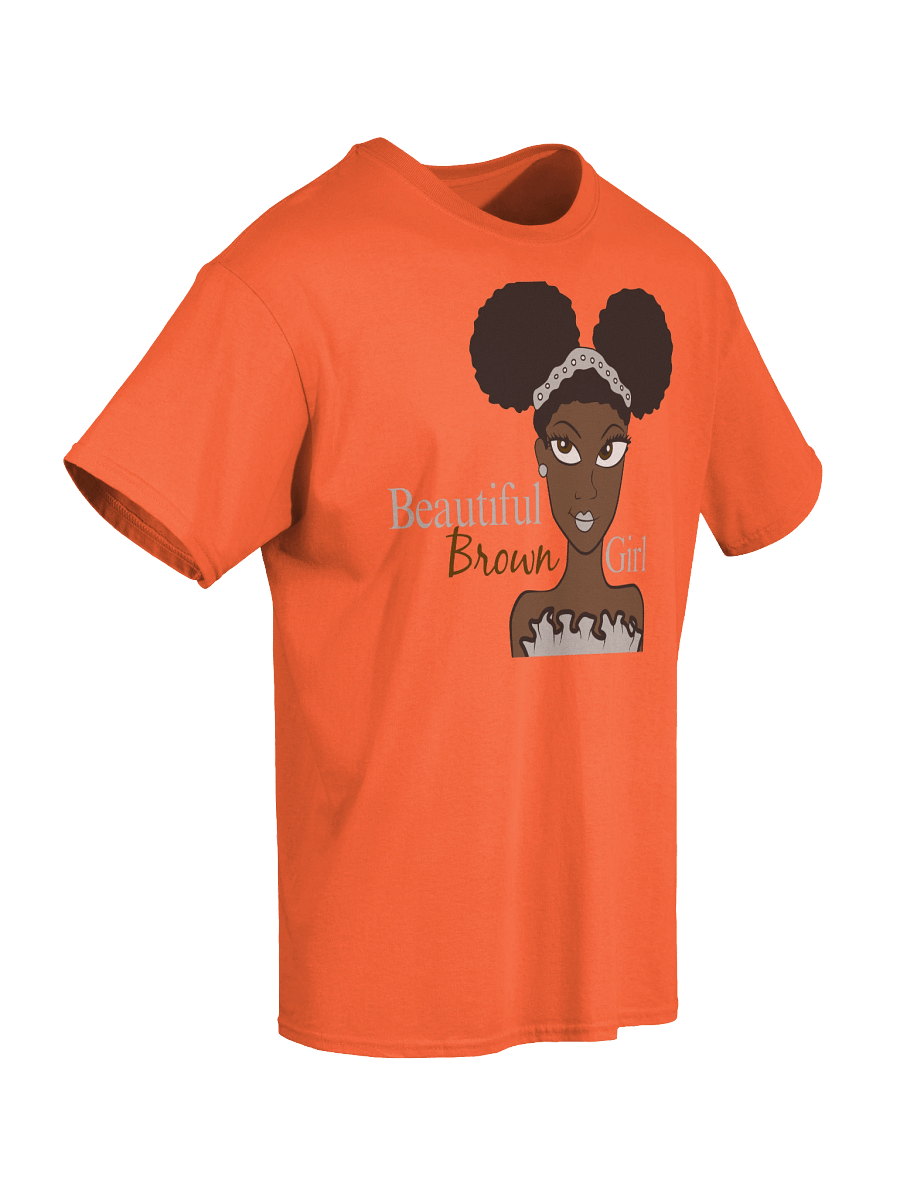 Beautiful Brown Girl Chocolate Tee product image (28)