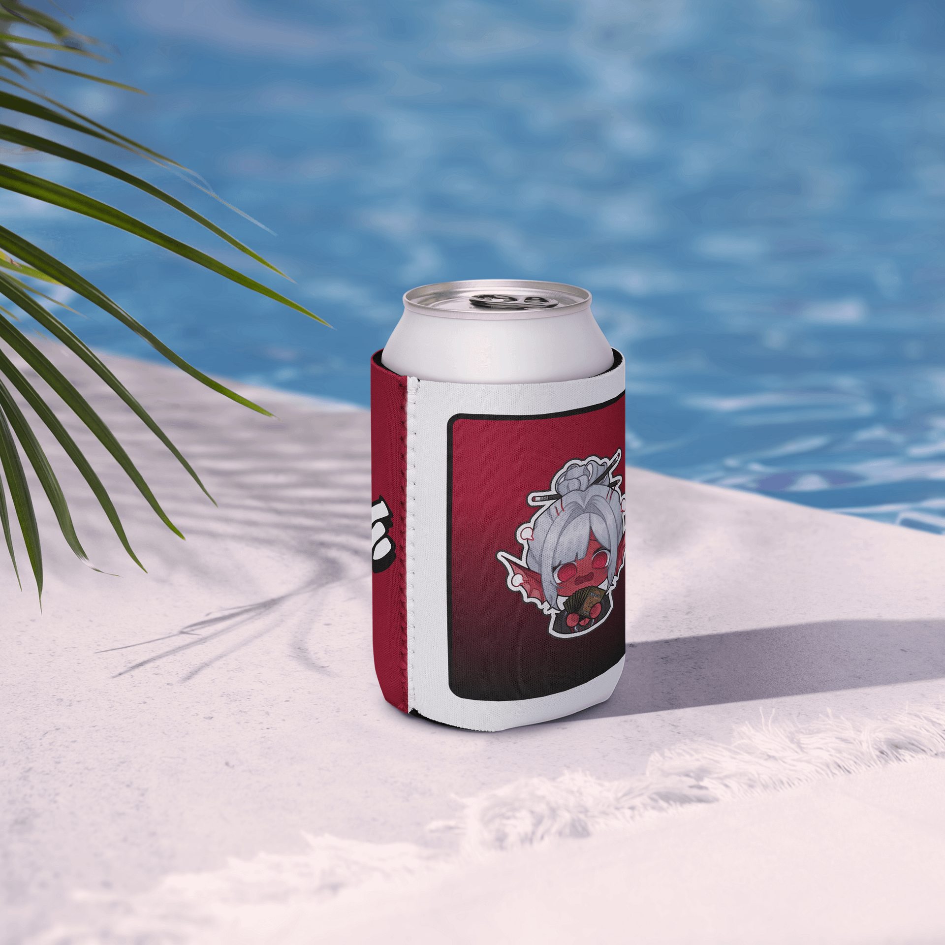 MTG Overwhelmed Emote Coozie (Red) product image (7)