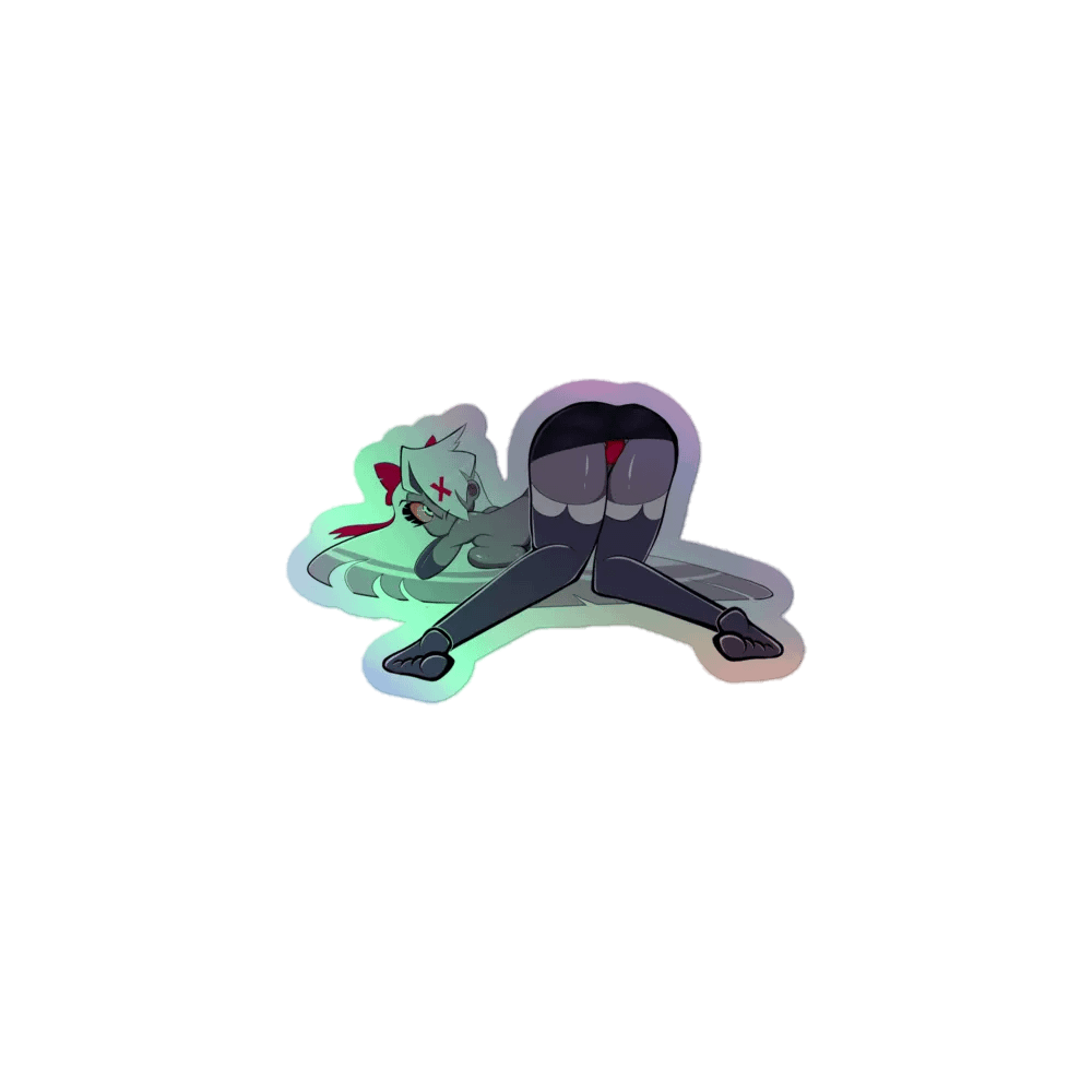 Demon Girl Sticker Holographic product image (1)