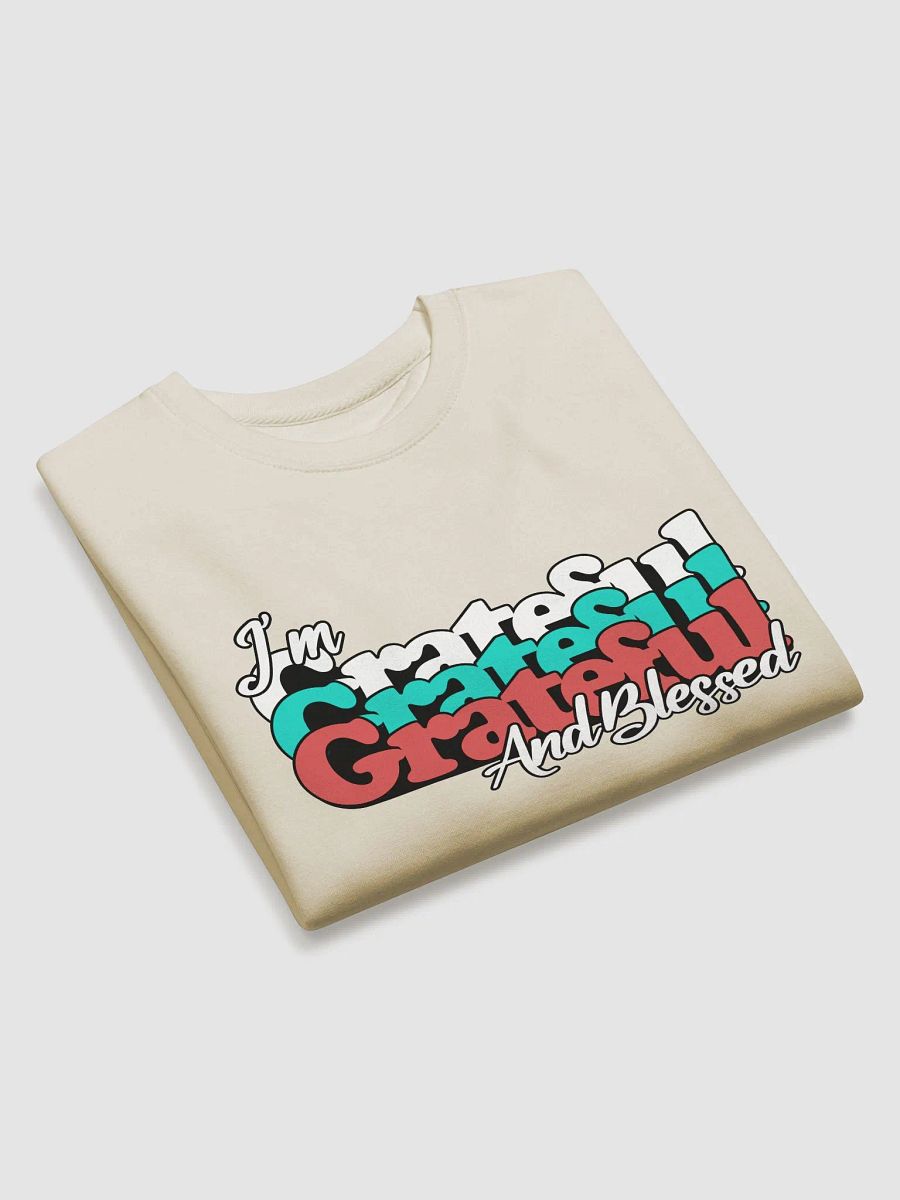Grateful & Blessed Layered Sweatshirt product image (28)