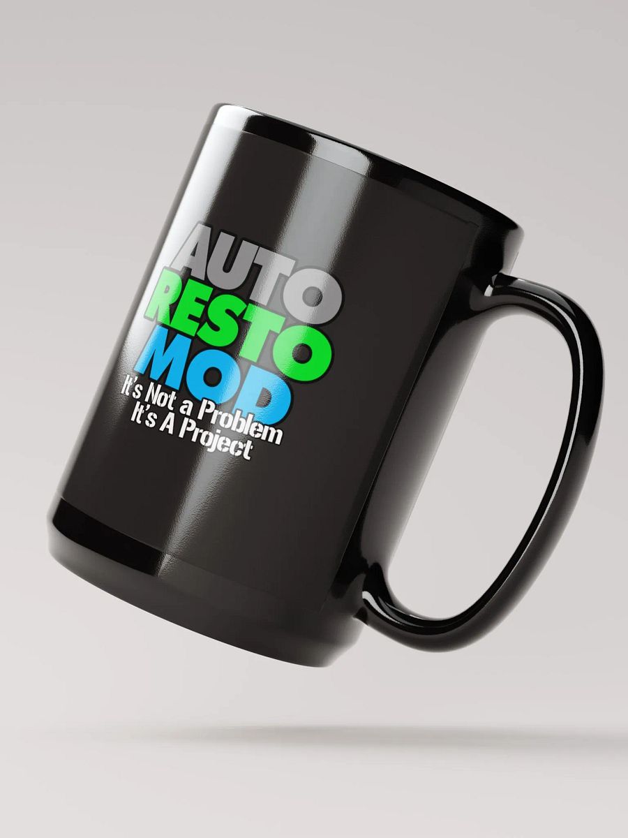 Clapped Out Mustang 15oz Autorestomod Mug with ARM Logo product image (3)