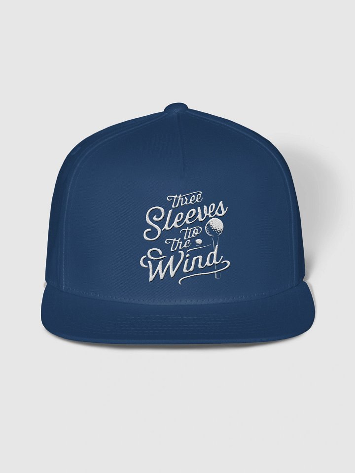 3 Sleeves to the Wind - Flat Snapback Cap product image (3)