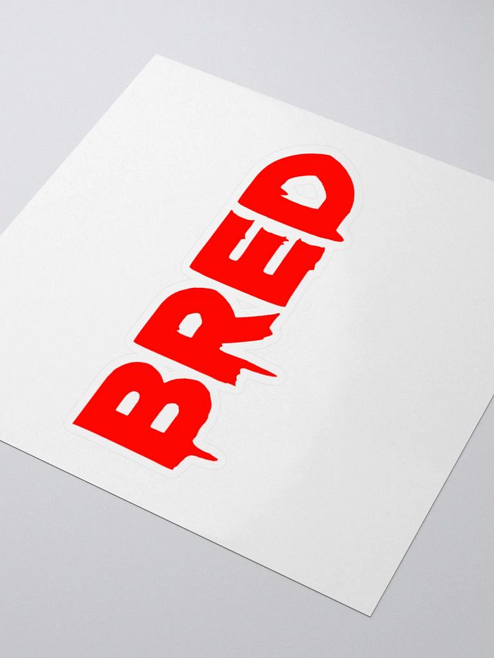 BRED (SITCKER) product image (1)