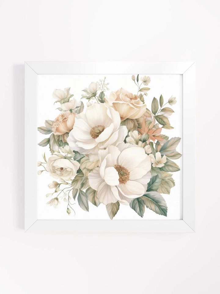 Peonies Bouquet Watercolor Wall Art product image (21)