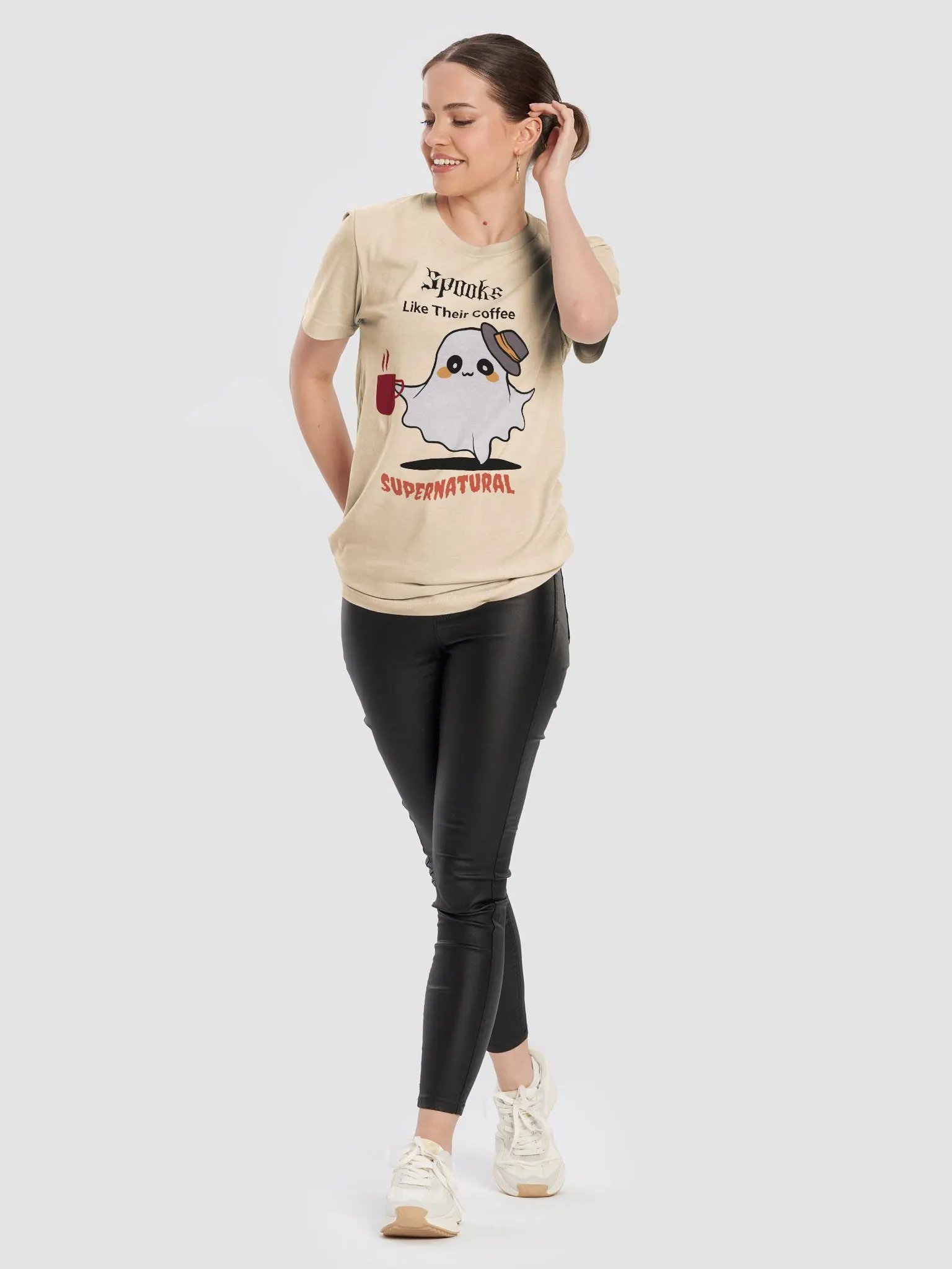 Spooks Like Their Coffee Supernatural T-Shirt product image (10)