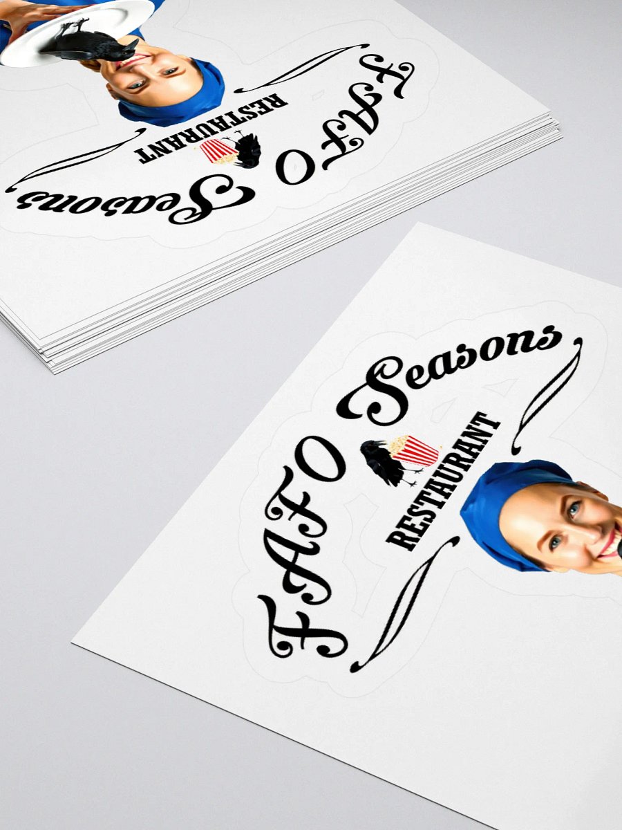 FAFO Seasons Restaurant Sticker product image (4)