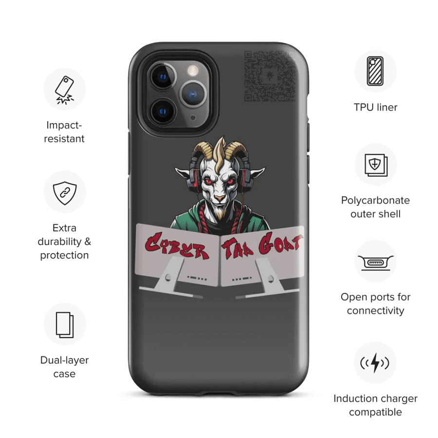 Goat protective iphone case product image (28)