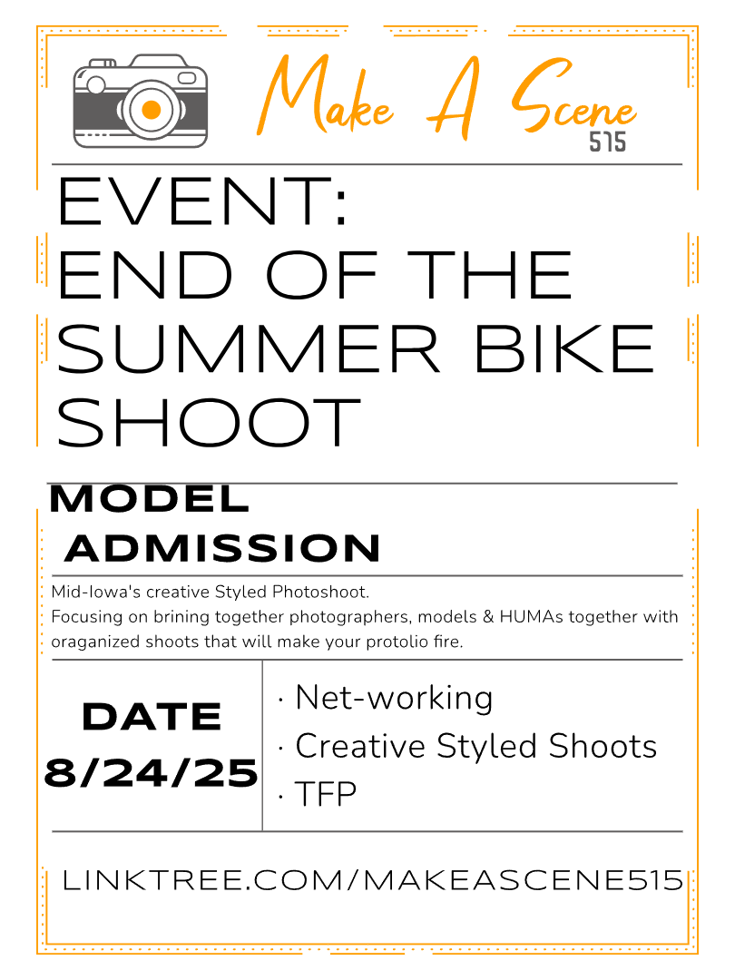 End of Summer Bike Shoot Model Ticket product image (2)