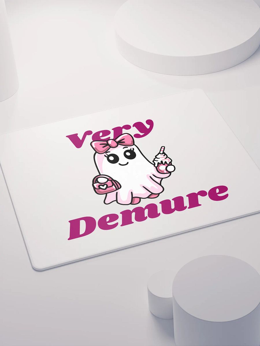 Very Demure Cute Ghost Gaming Mouse Pad product image (5)