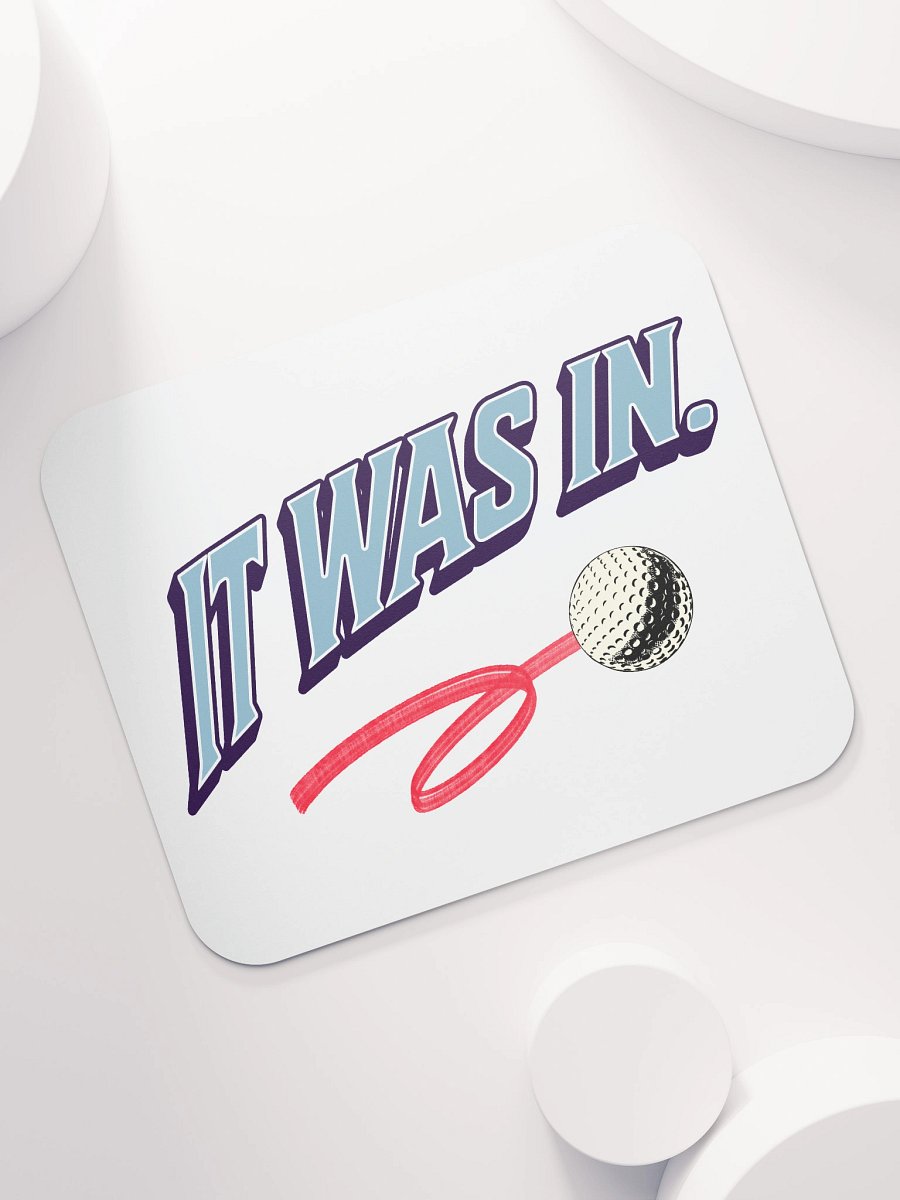 It Was In Golfing Motion Graphic Mouse Pad product image (7)