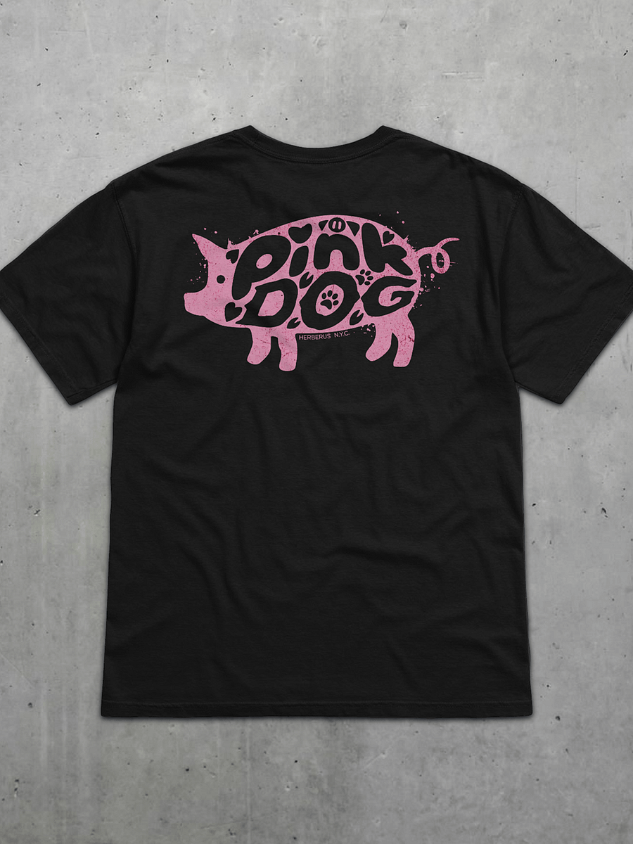 Pink Dog Tee product image (1)