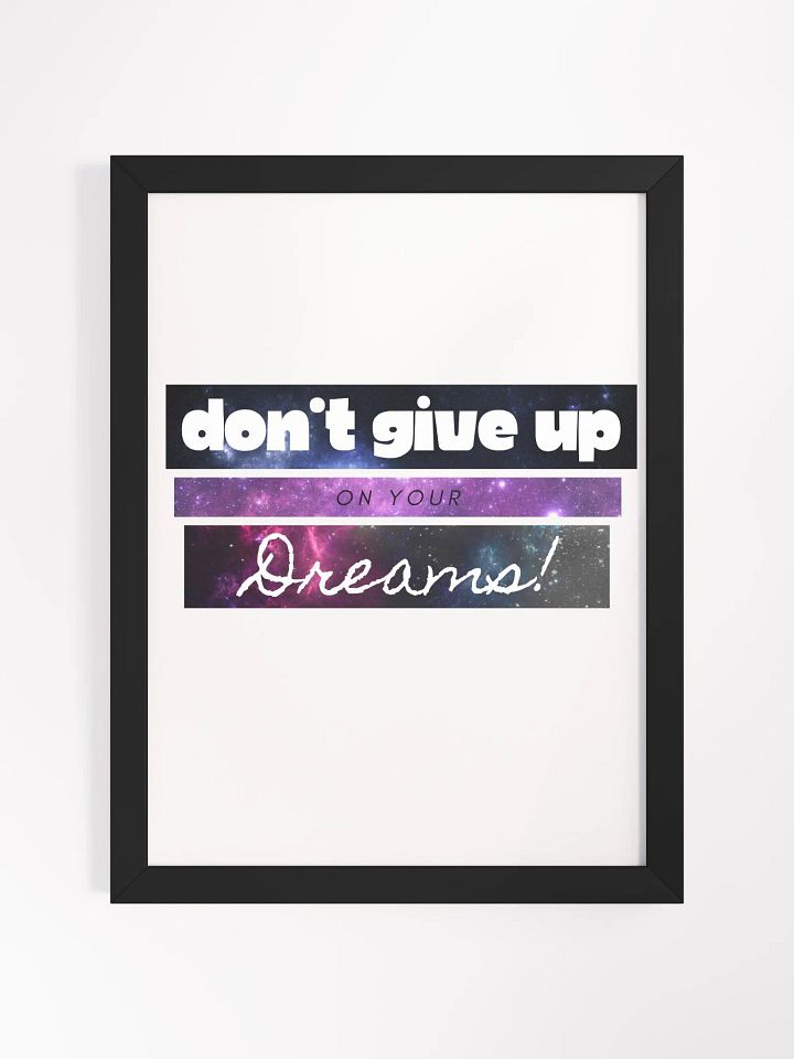 Motivational Posters | Don't Give Up on Your Dreams product image (2)