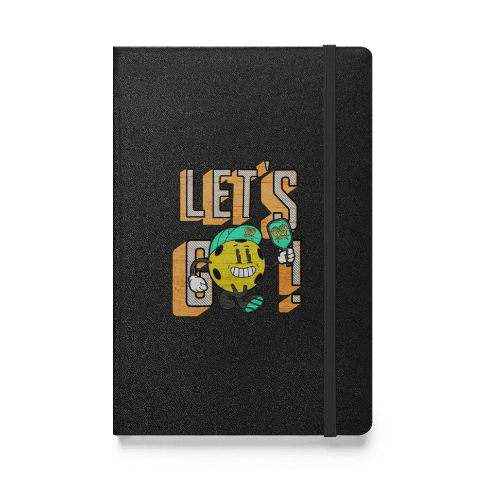 Lets Go Pickleball Hardcover Notebook product image (1)