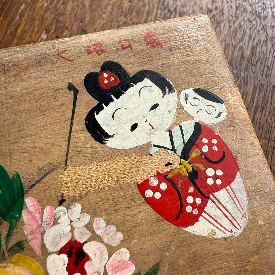 Vintage Japanese Toy Jewelry Box with Mirror – Japan Antique Roadshow product image (6)