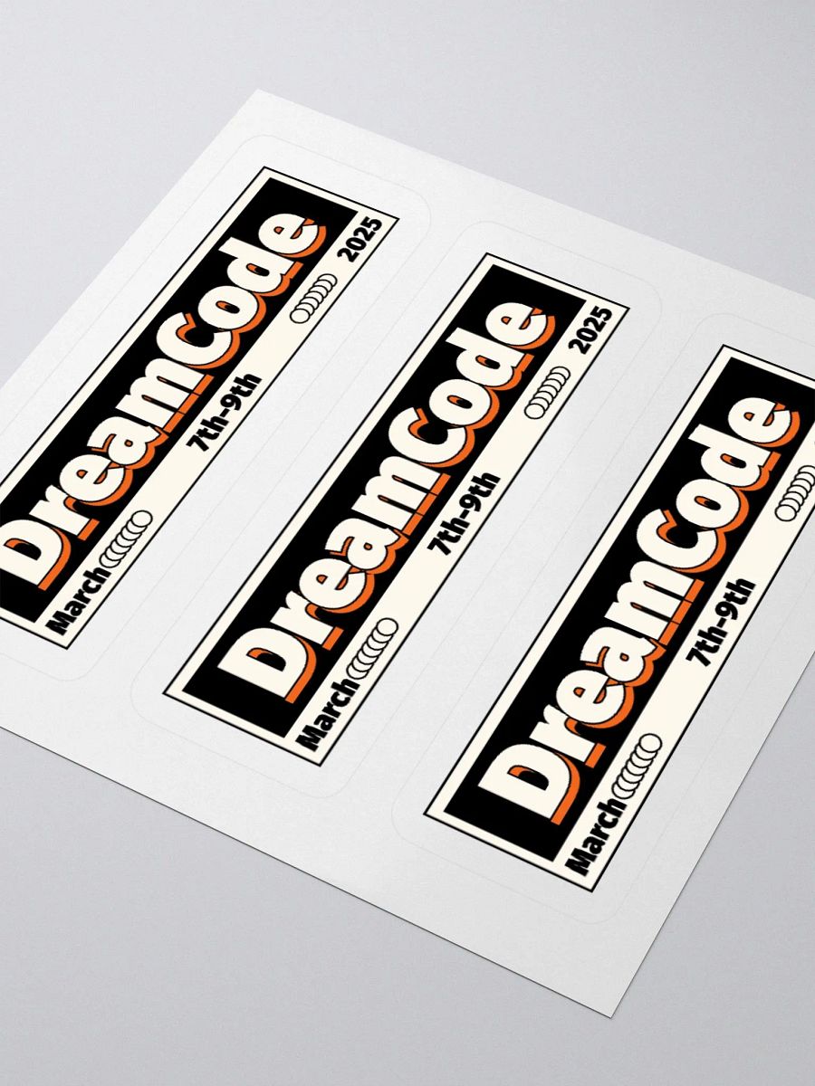 DreamCode 2025 Sticker Pack product image (3)