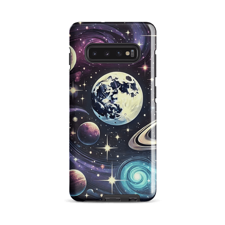 Cosmic Galaxy Samsung Tough Case - Planets & Stars Design product image (1)