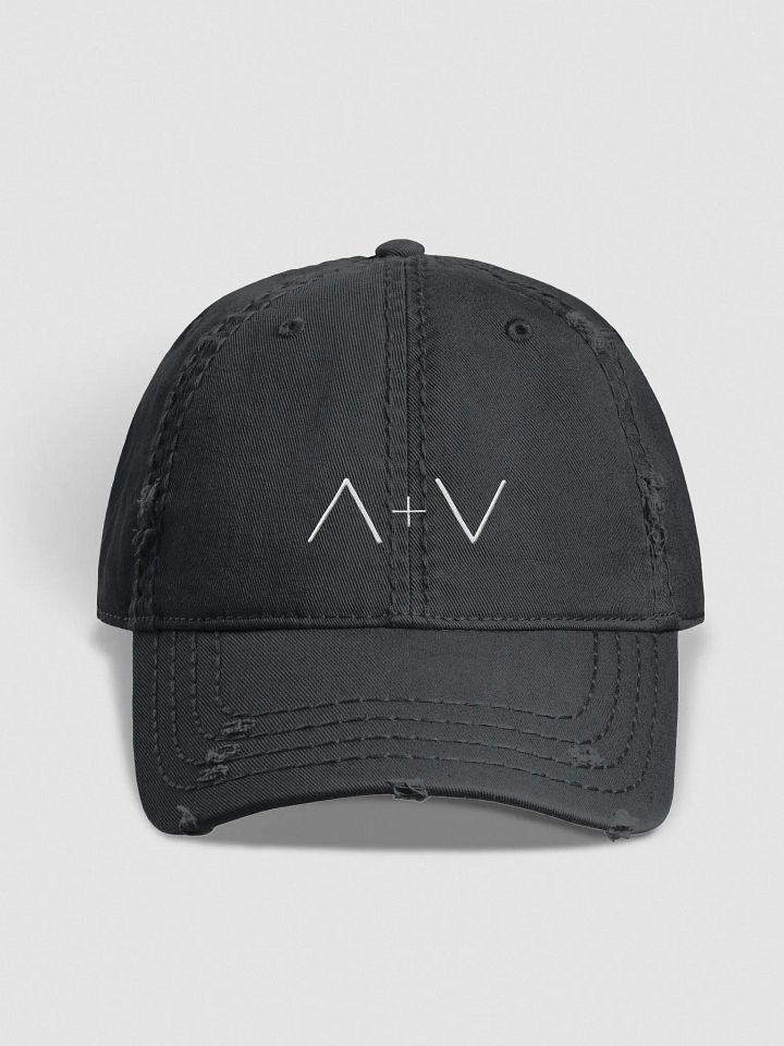 Peak and Pit Distressed Dad Hat product image (1)