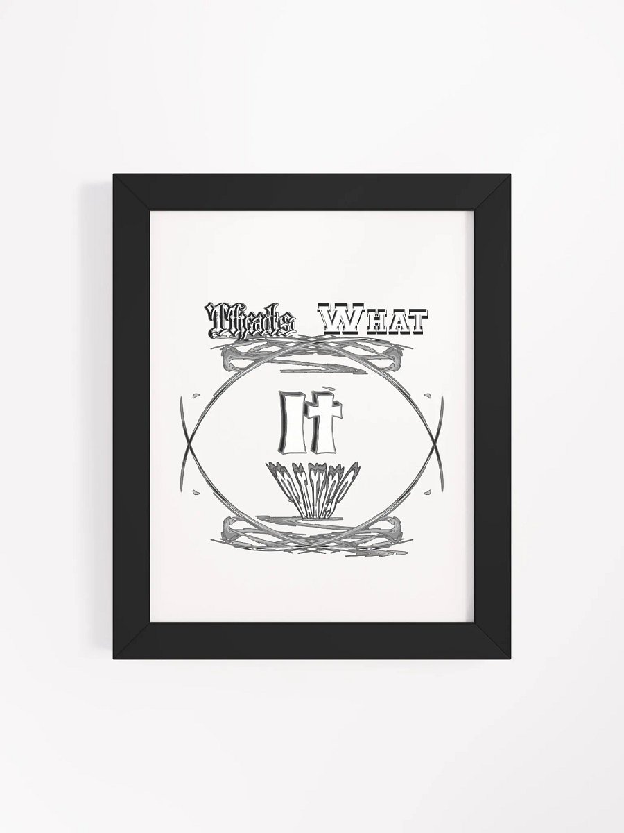 That's What It Takes - Framed - High-Quality Poster product image (4)
