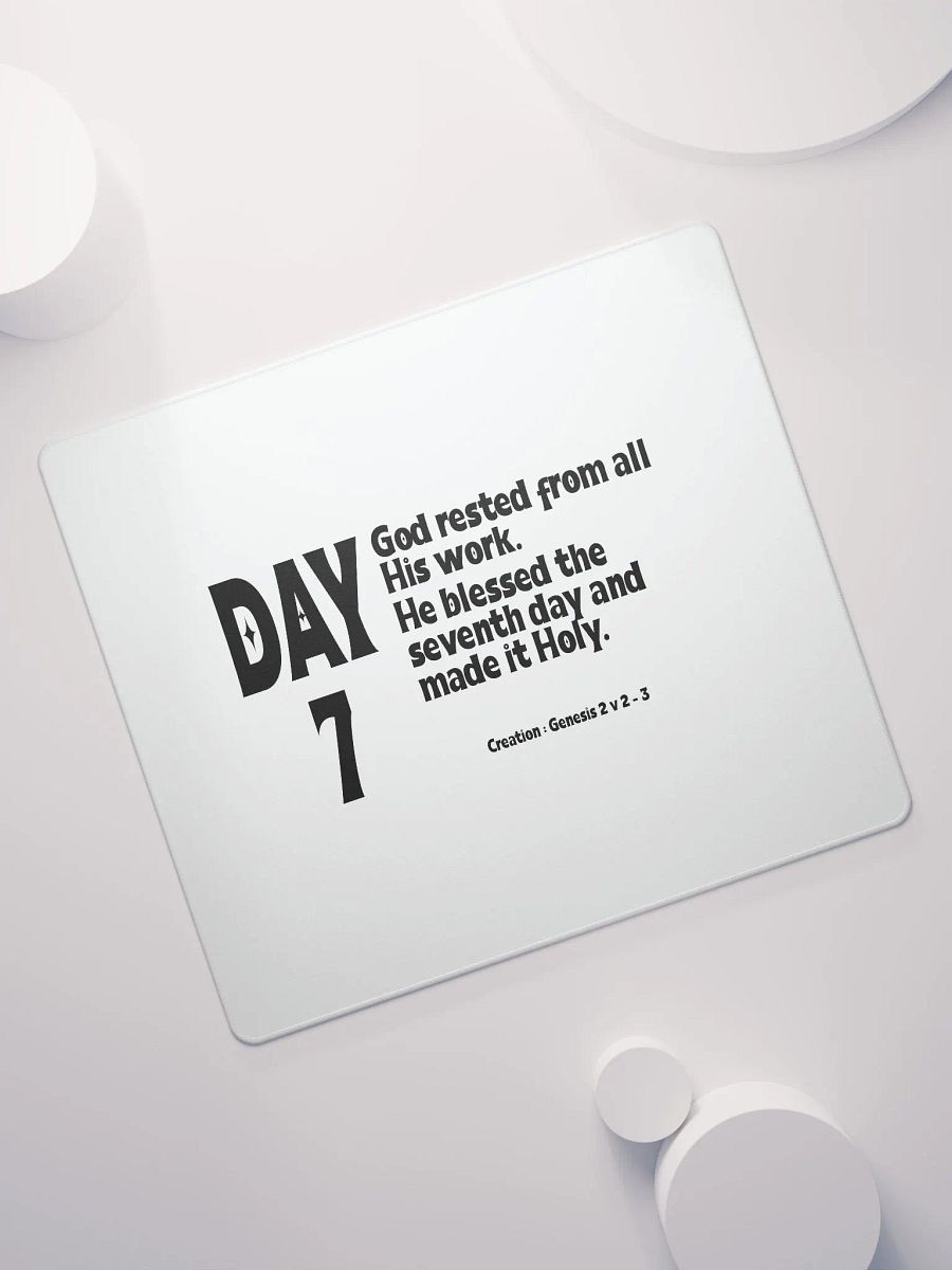CREATION: DAY 7 Christian, Jesus, faith, God, Bible, Christianity, Jesus Christ, religion, Bible Verse, Love product image (11)