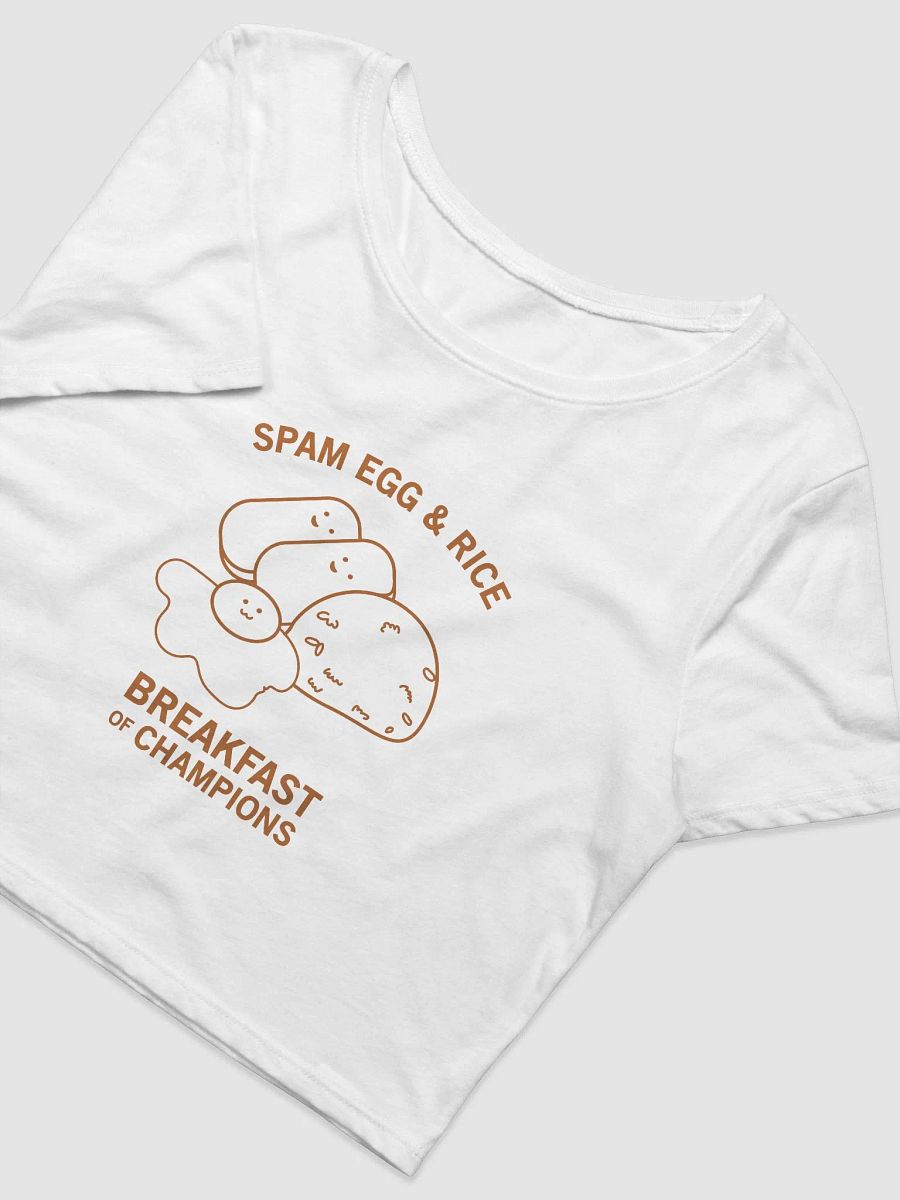 Breakfast of Champions Crop Tee product image (3)