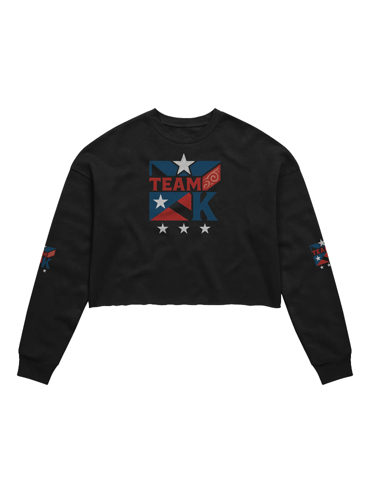 Team K Puerto Rico Crop Sweatshirt product image (1)