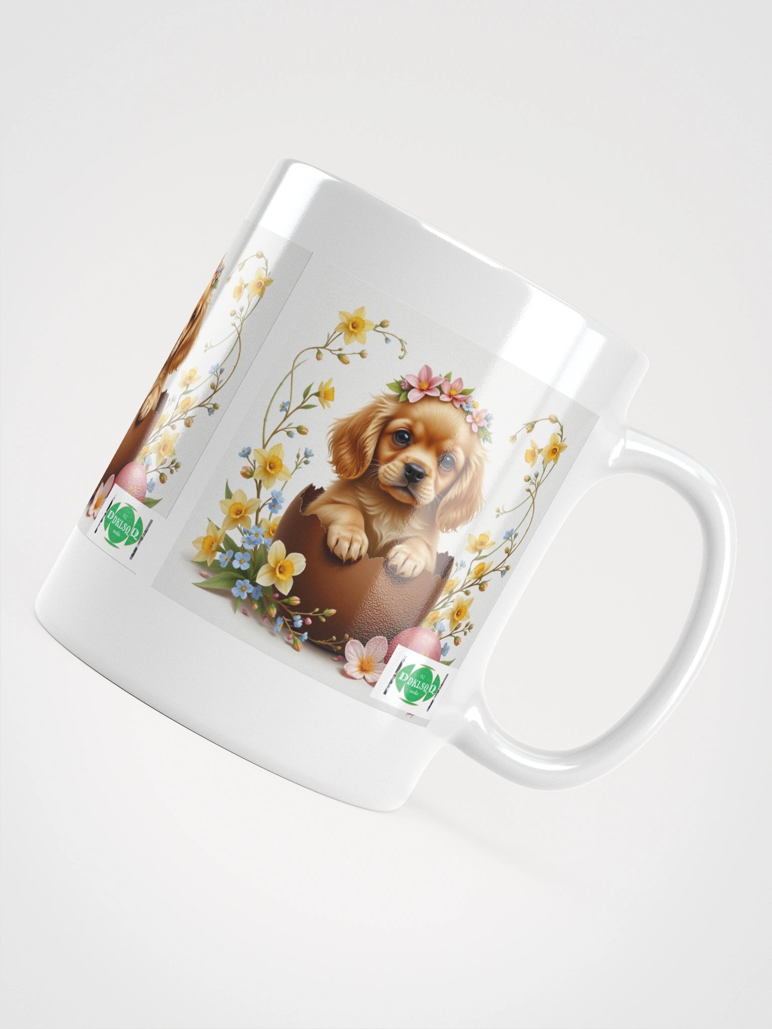 Floral Pup Paradise Mug product image (12)
