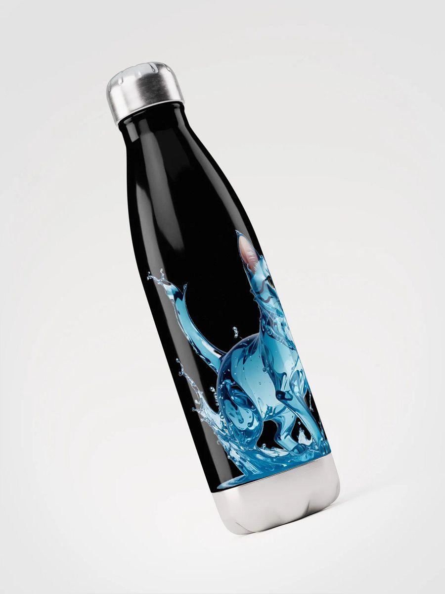 Water Cat #2 Stainless Steel Water Bottle product image (3)