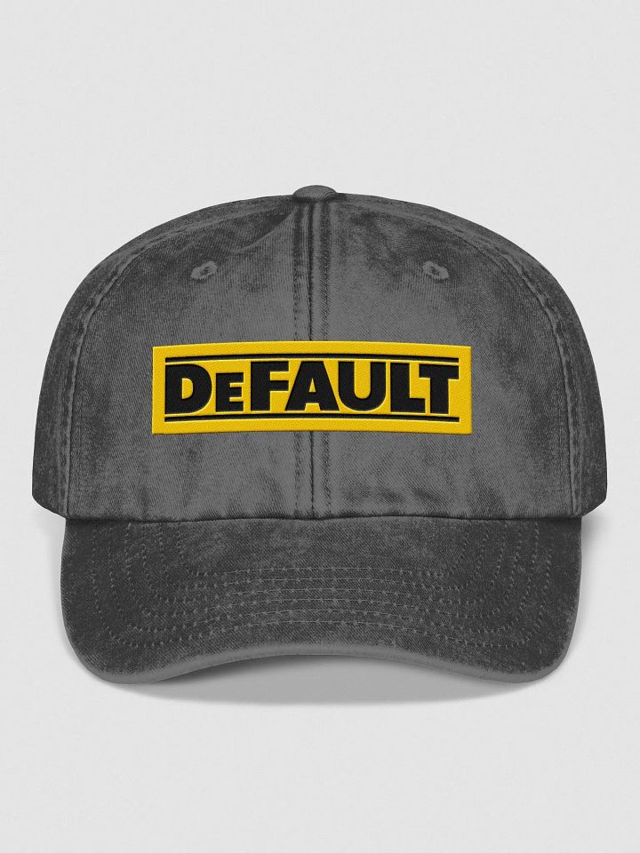 DeWalt DeFault Beechfield Vintage Dad Hat product image (1)