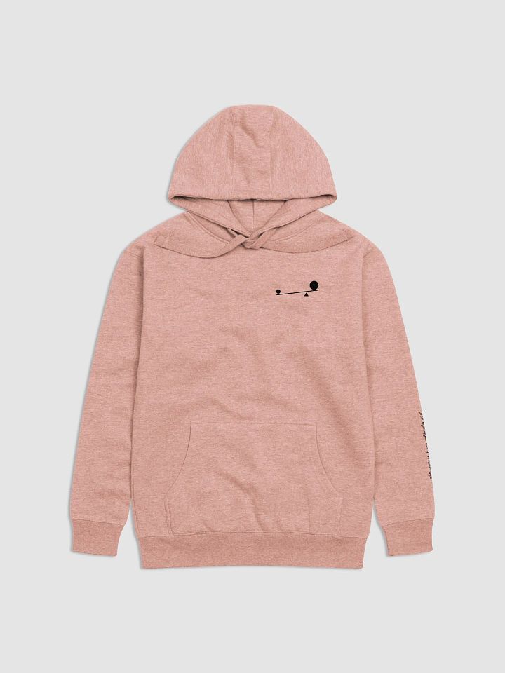The Leverage Hoodie (black design) product image (1)