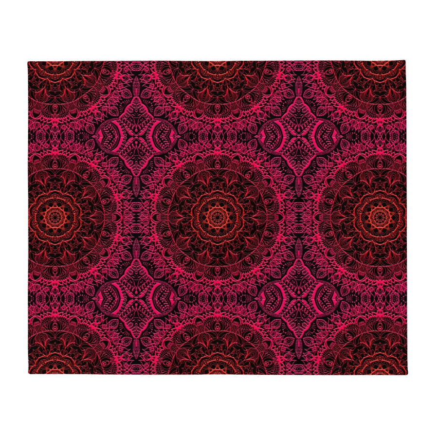 Mandala Dream Throw Blanket product image (2)