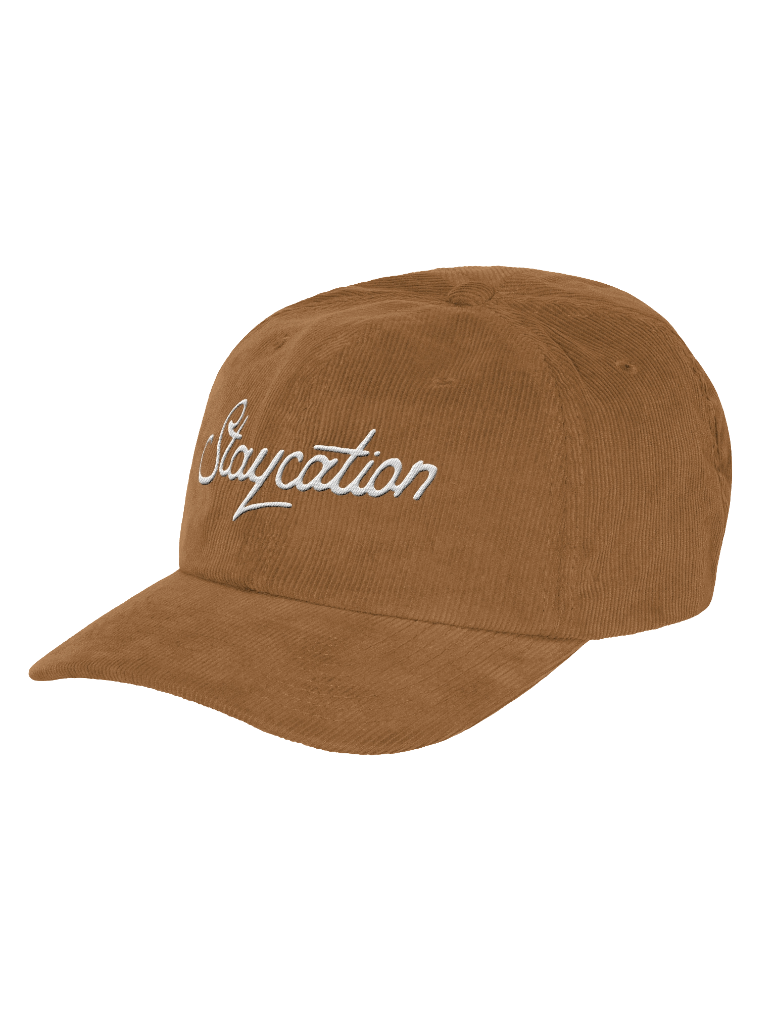 Staycation Embroidered Corduroy Hat product image (3)
