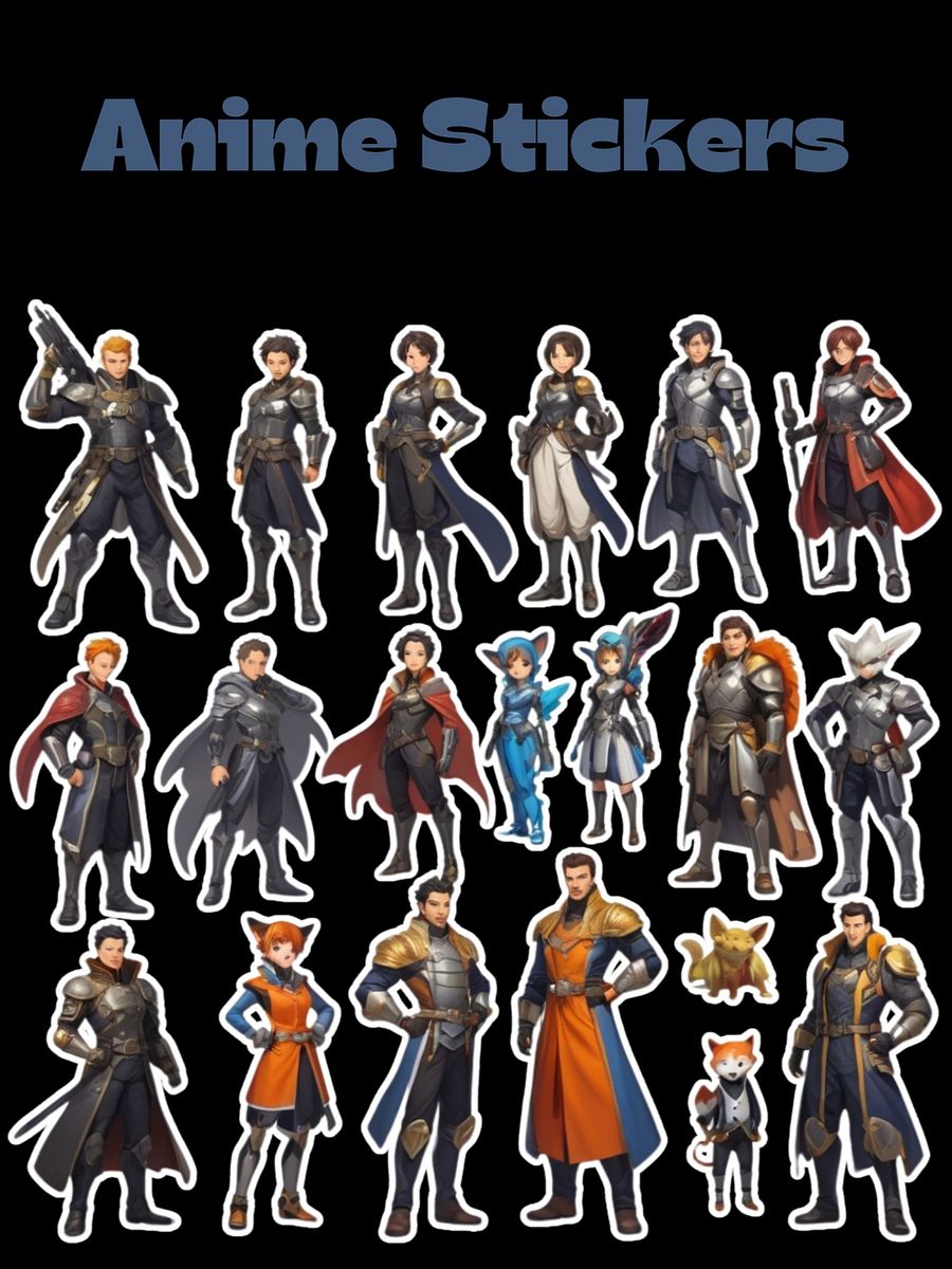 anime sticker sheet product image (1)