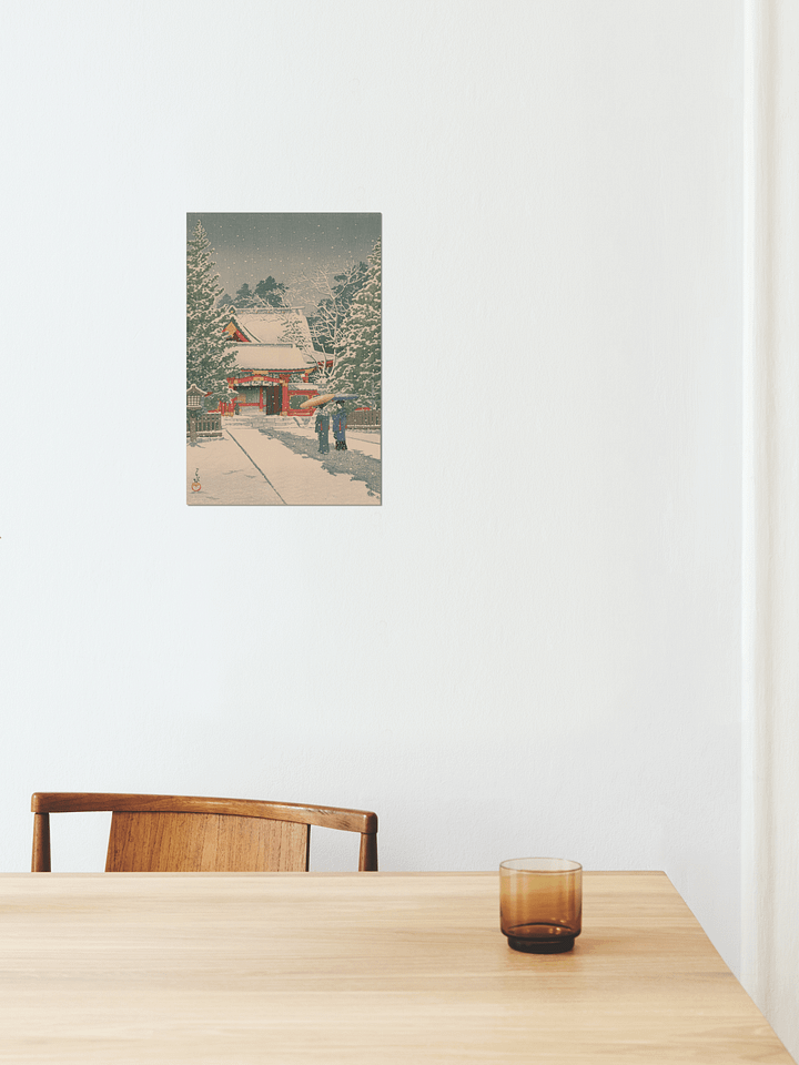 Snow at Hie Shrine - Kawase Hasui product image (1)