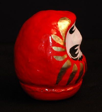 1.8 Inch Daruma Tumbler - Japan Zen Buddhist Bodhidarma product image (2)
