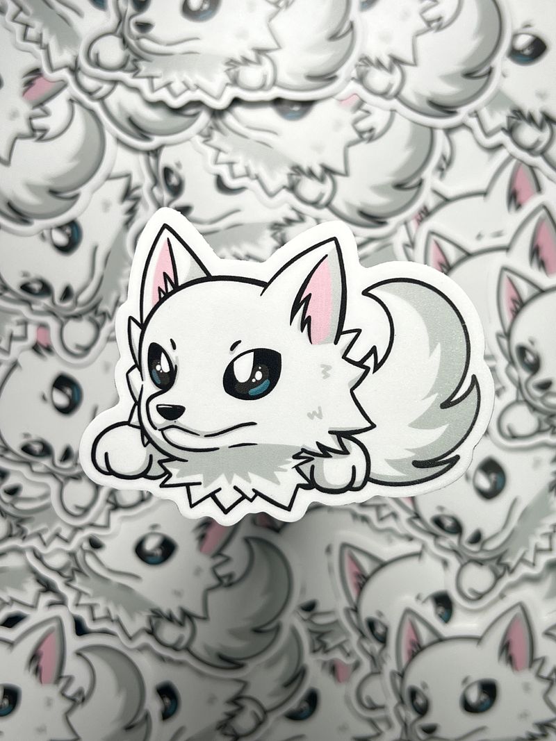 WoWoWolf - Baby Peeker Sticker