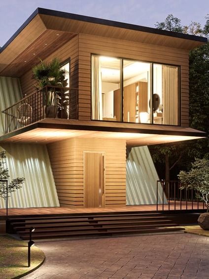 A Frame House 025 - Drawings\Blueprints CAD + PDF + 3D Model product image (5)