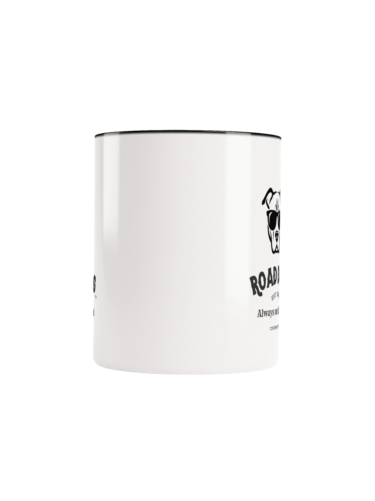 Road Dogg Coffee Mug Black & White 11 or 15 oz. product image (5)