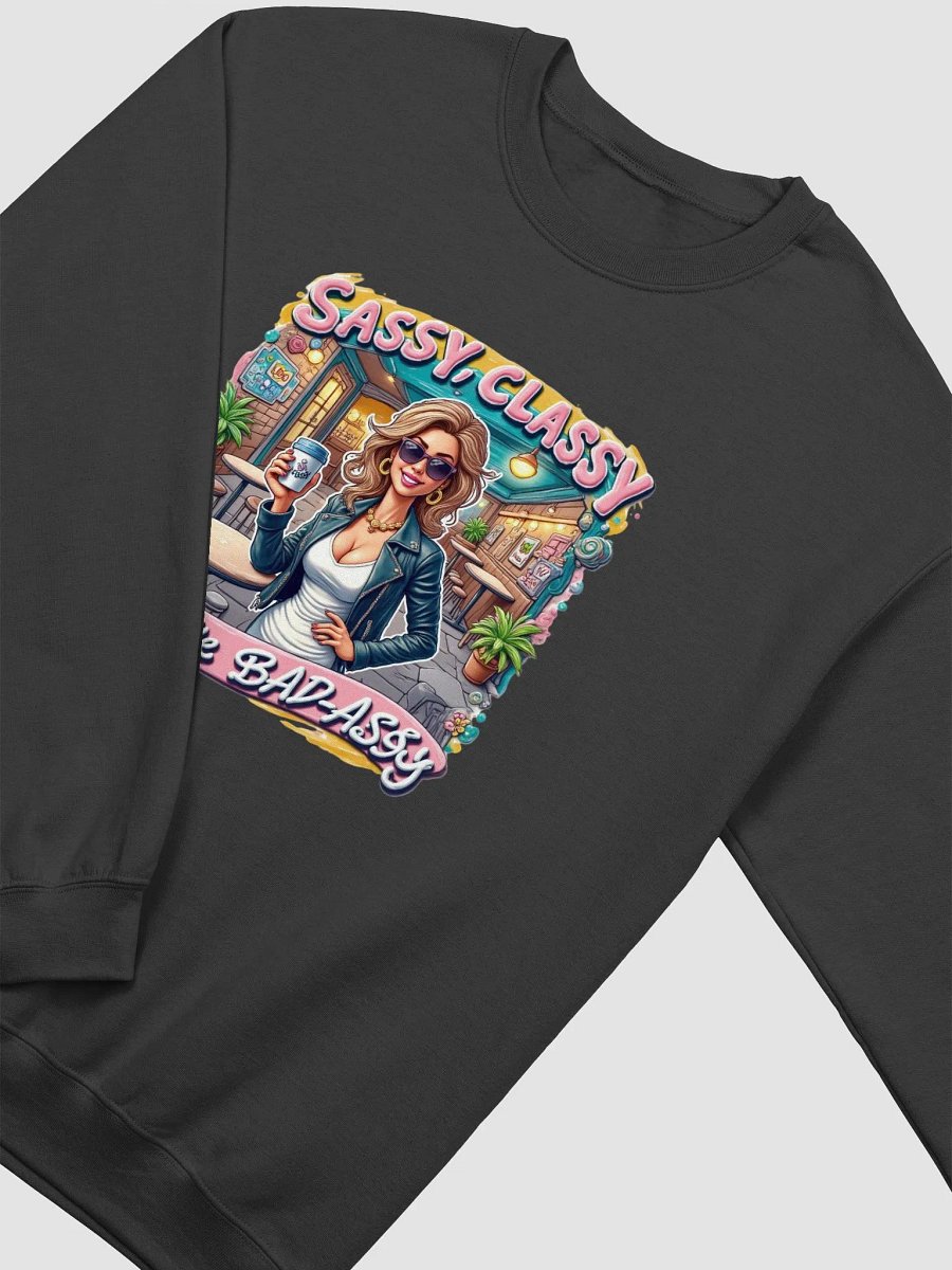 Sassy and Classy Coffee Lover Sweatshirt product image (16)