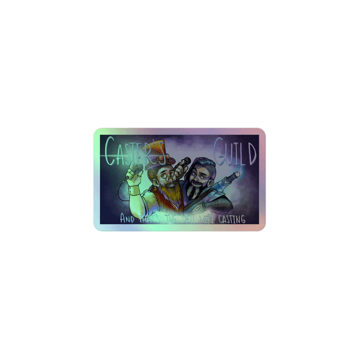 Spell Casting Holographic Sticker Sheet product image (1)