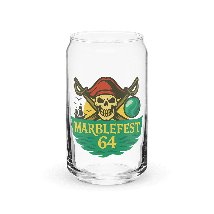 Marblefest 64 - Can Shaped Glass product image (1)