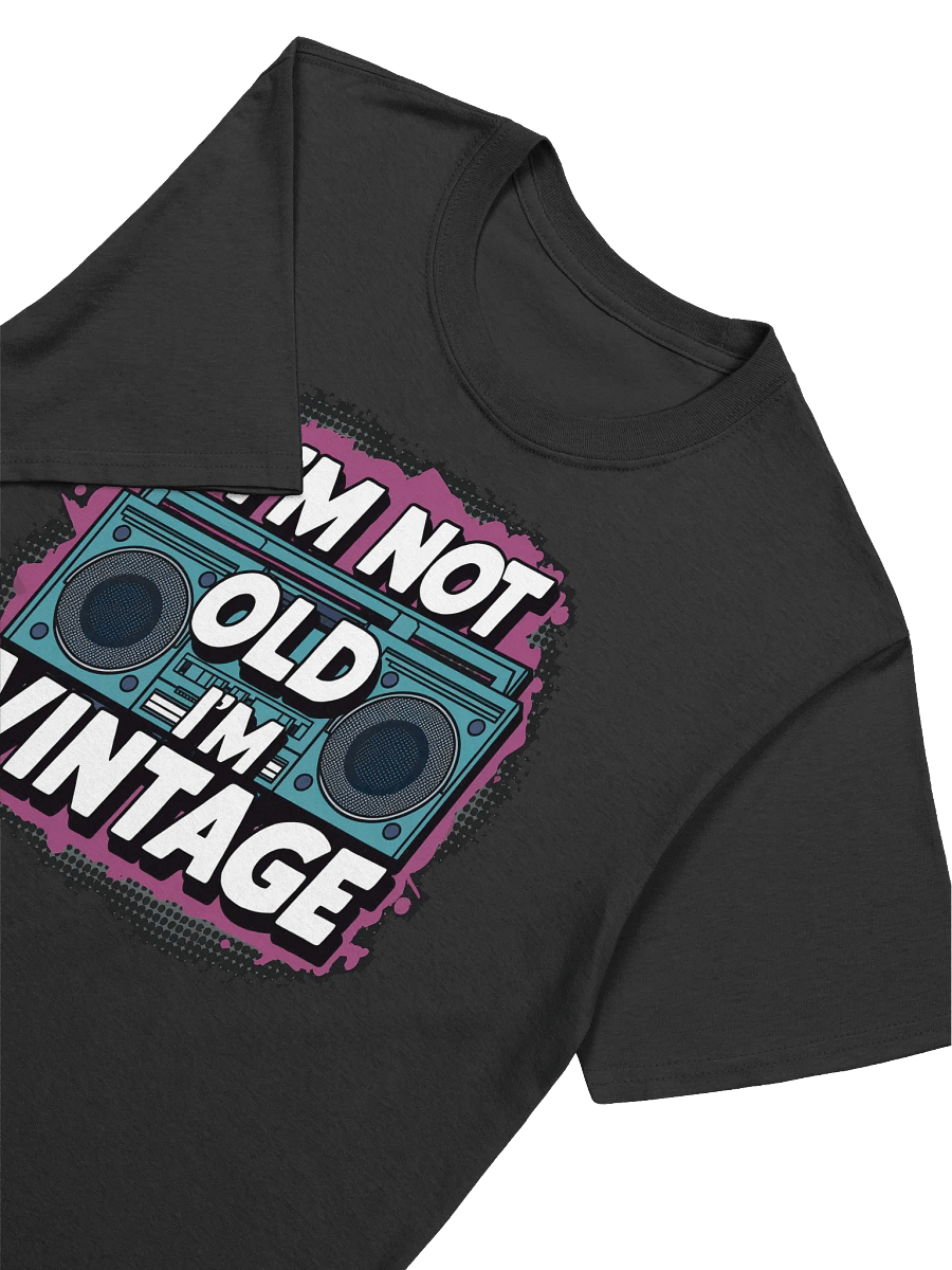 Retro Vintage - Old-School Cool: A Boombox Tribute T-Shirt product image (17)