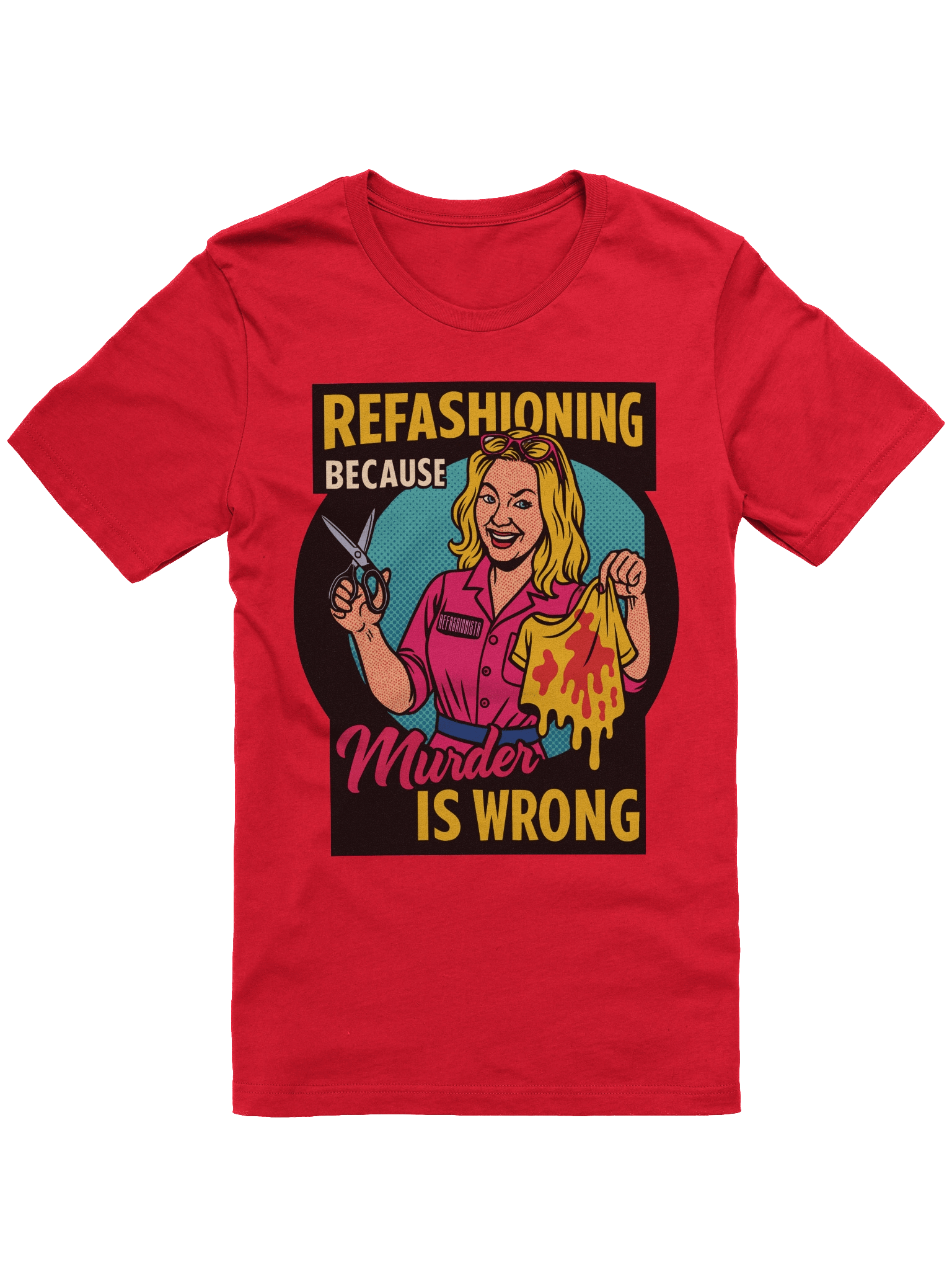 Refashion Instead Graphic Tee product image (5)